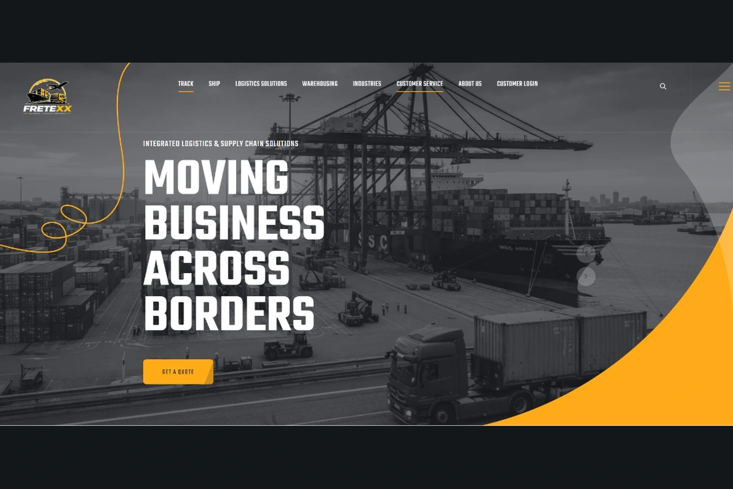 Fretexx website screenshot