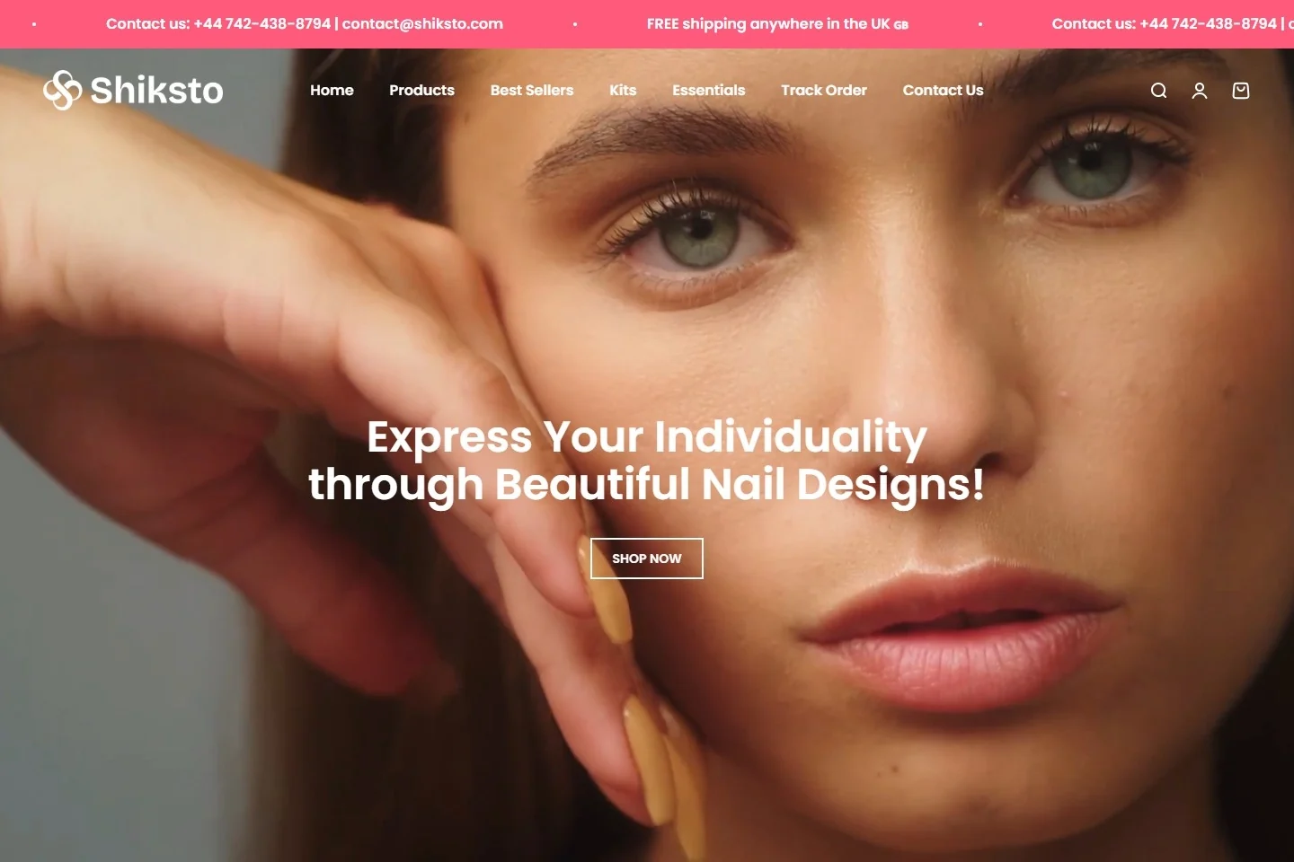 Shiksto website screenshot